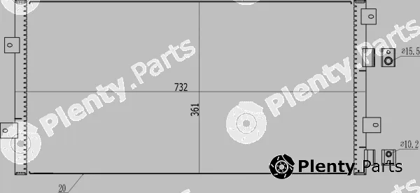 Hart 606071 — Condenser, air conditioning