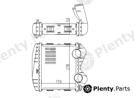 Hart 620809 — Charge Air Cooler