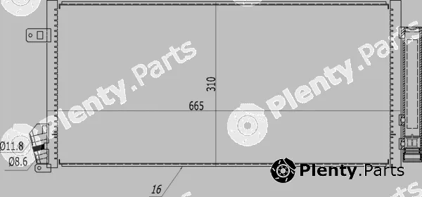 Hart 614554 — Condenser, air conditioning