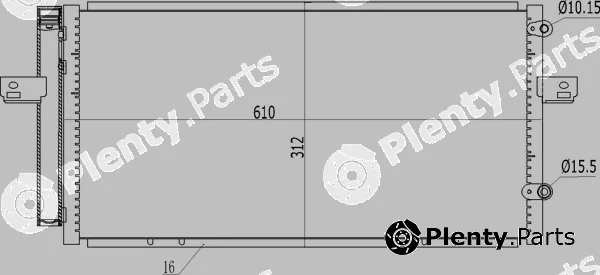 Hart 619528 — Condenser, air conditioning