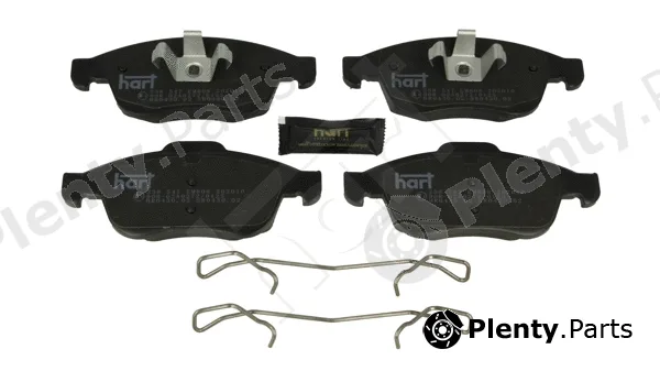 Hart 258547 — Brake Pad Set, disc brake PREMIUM LINE