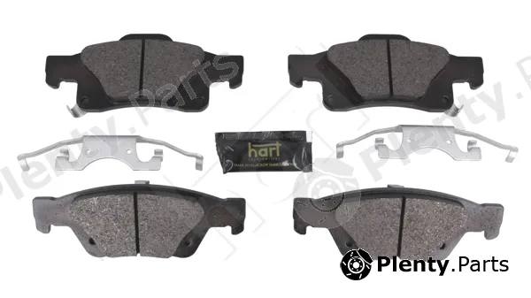 Hart 261805 — Brake Pad Set, disc brake PREMIUM LINE