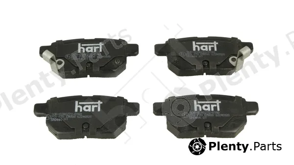 Hart 253770 — Brake Pad Set, disc brake