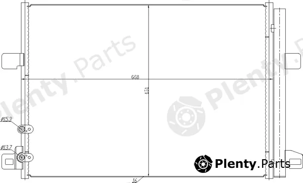 Hart 616797 — Condenser, air conditioning