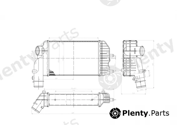 Hart 603467 — Charge Air Cooler