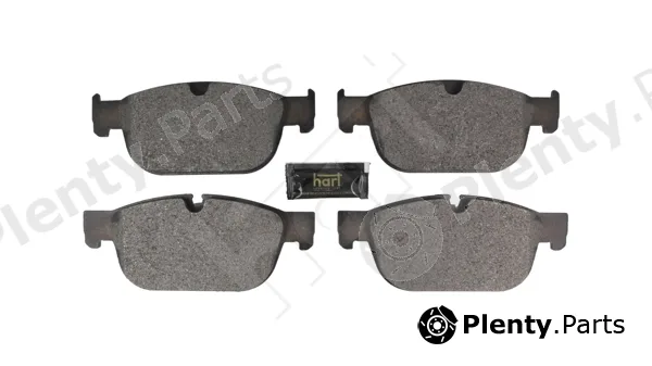 Hart 261825 — Brake Pad Set, disc brake PREMIUM LINE