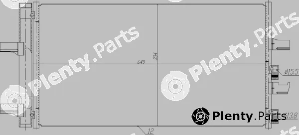 Hart 725102 — Condenser, air conditioning