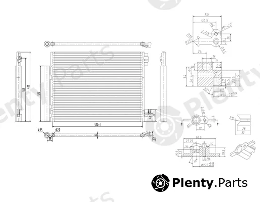 Hart 616714 — Condenser, air conditioning