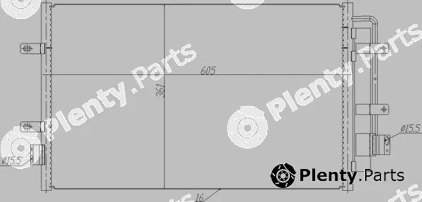 Hart 636995 — Condenser, air conditioning