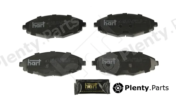 Hart 248879 — Brake Pad Set, disc brake PREMIUM LINE