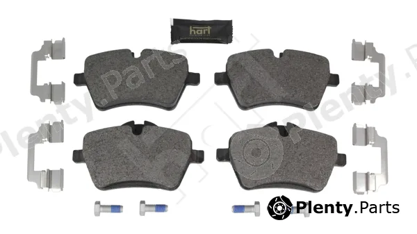 Hart 261757 — Brake Pad Set, disc brake PREMIUM LINE