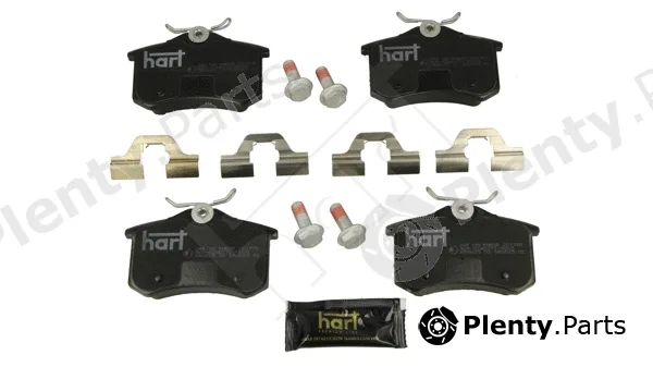 Hart 249145 — Brake Pad Set, disc brake PREMIUM LINE