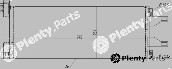 Hart 608187 — Condenser, air conditioning