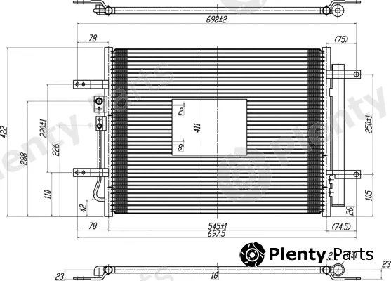 Hart 645306 — Condenser, air conditioning