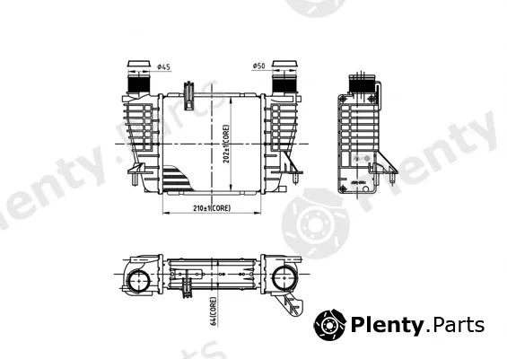 Hart 614075 — Charge Air Cooler