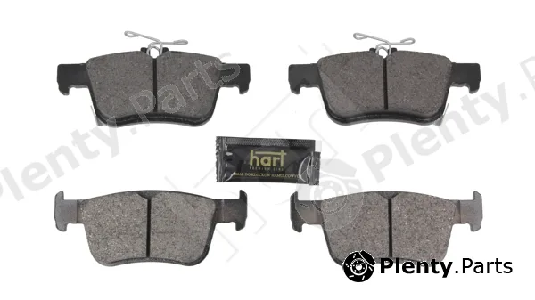 Hart 261737 — Brake Pad Set, disc brake PREMIUM LINE