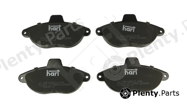 Hart 219117 — Brake Pad Set, disc brake