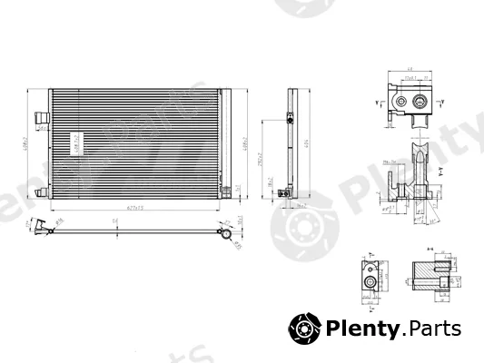 Hart 636943 — Condenser, air conditioning