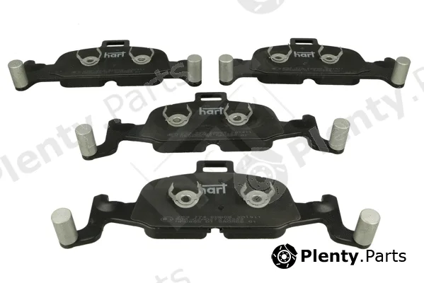 Hart 253774 — Brake Pad Set, disc brake PREMIUM LINE
