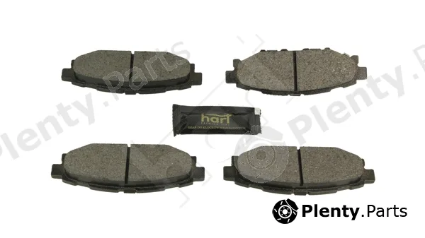 Hart 260749 — Brake Pad Set, disc brake PREMIUM LINE
