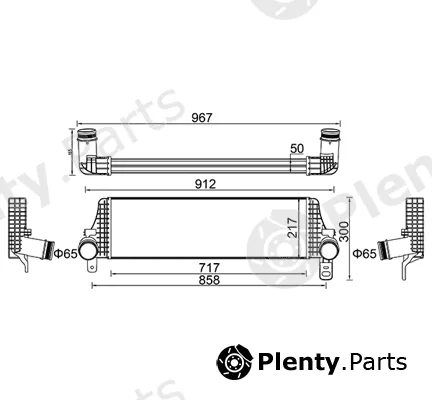 Hart 612582 — Charge Air Cooler