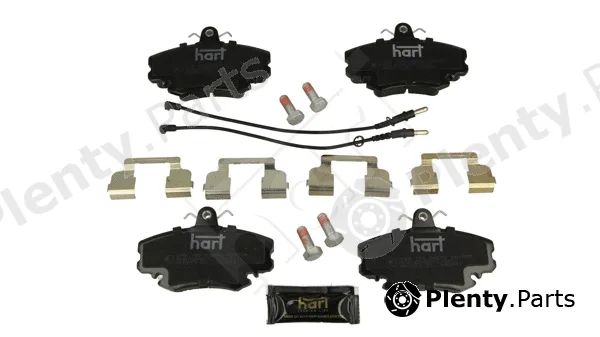 Hart 249159 — Brake Pad Set, disc brake PREMIUM LINE