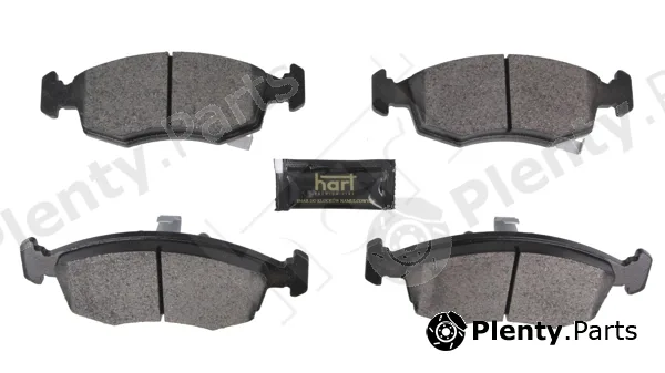 Hart 256553 — Brake Pad Set, disc brake PREMIUM LINE