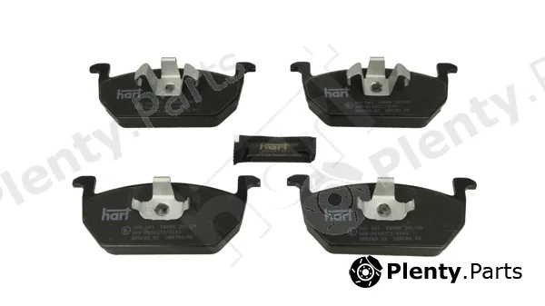 Hart 260563 — Brake Pad Set, disc brake PREMIUM LINE