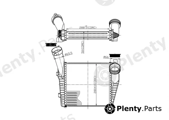 Hart 612580 — Charge Air Cooler