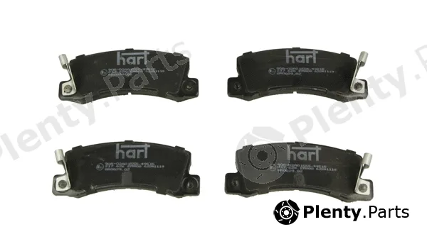 Hart 217626 — Brake Pad Set, disc brake