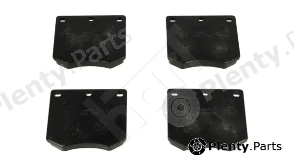 Hart 221075 — Brake Pad Set, disc brake