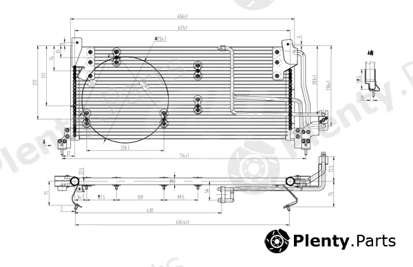 Hart 606138 — Condenser, air conditioning