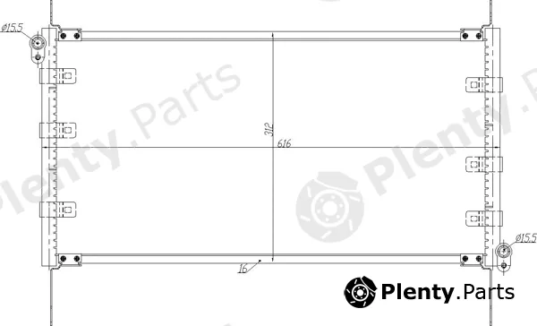 Hart 636984 — Condenser, air conditioning