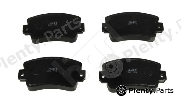 Hart 220178 — Brake Pad Set, disc brake