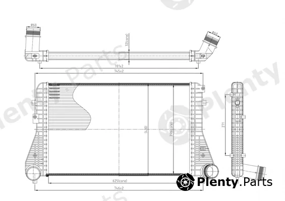 Hart 614067 — Charge Air Cooler