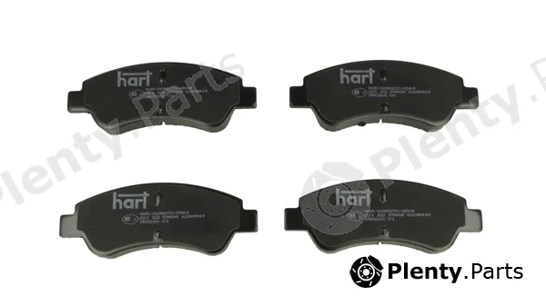 Hart 221122 — Brake Pad Set, disc brake