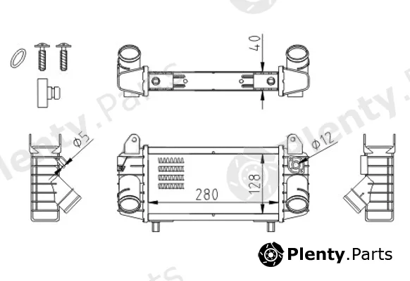 Hart 605577 — Charge Air Cooler