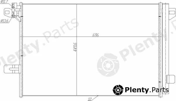 Hart 623926 — Condenser, air conditioning
