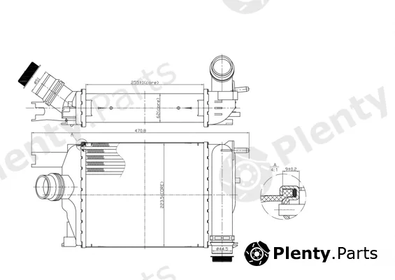 Hart 614062 — Charge Air Cooler