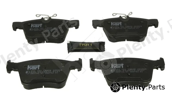 Hart 254291 — Brake Pad Set, disc brake PREMIUM LINE