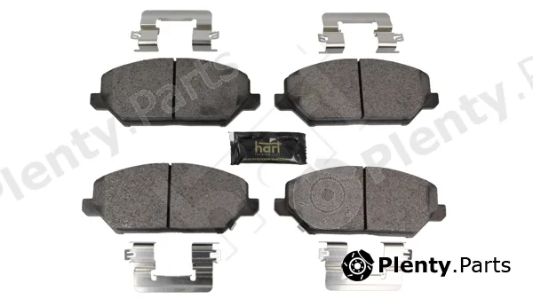 Hart 260834 — Brake Pad Set, disc brake PREMIUM LINE