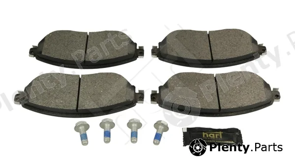 Hart 252926 — Brake Pad Set, disc brake PREMIUM LINE