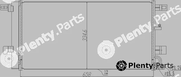 Hart 645272 — Condenser, air conditioning