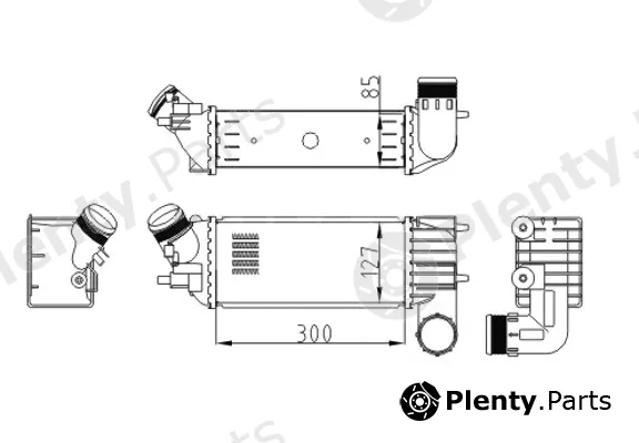 Hart 607572 — Charge Air Cooler
