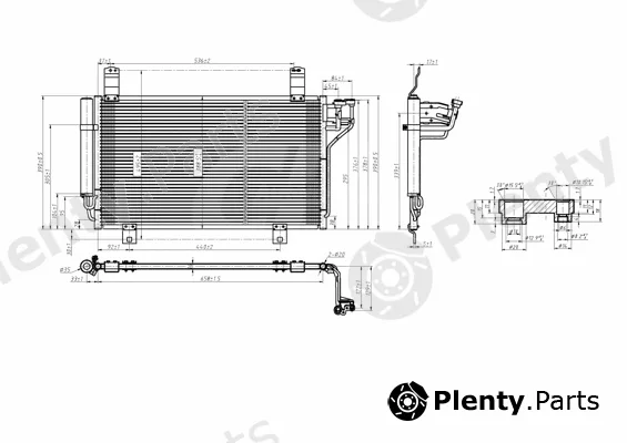 Hart 621628 — Condenser, air conditioning
