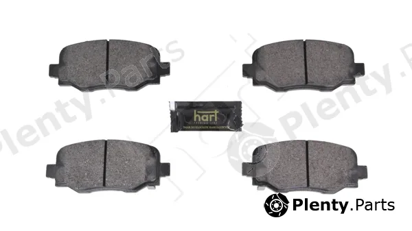 Hart 260821 — Brake Pad Set, disc brake PREMIUM LINE