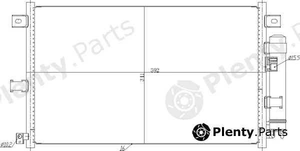 Hart 636998 — Condenser, air conditioning