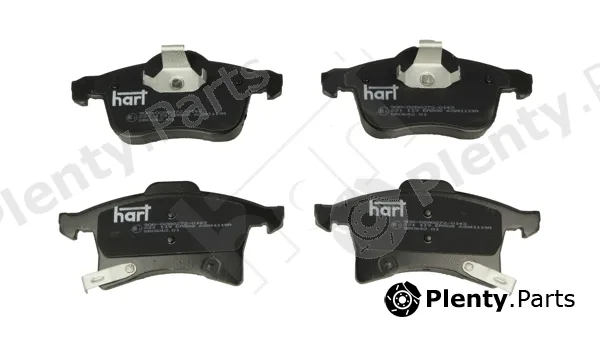 Hart 221119 — Brake Pad Set, disc brake