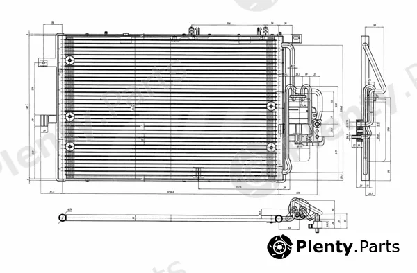 Hart 608113 — Condenser, air conditioning