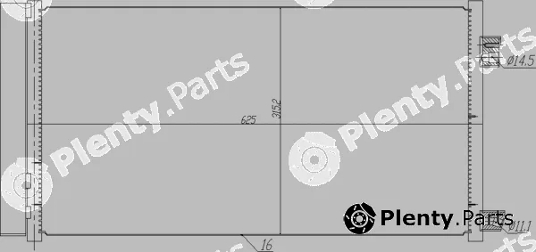 Hart 725090 — Condenser, air conditioning